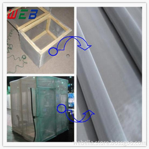 Electromagnetic interference stainless steel shielding mesh
